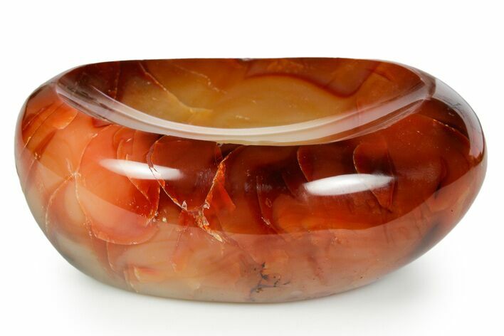 Beautiful Carnelian Agate Dish - Madagascar #361398